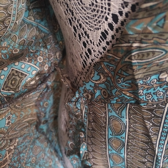 NWT silk wrap dress - Picture 4 of 6